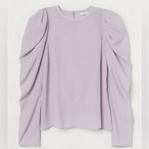 H&M Puff-Sleeved Top